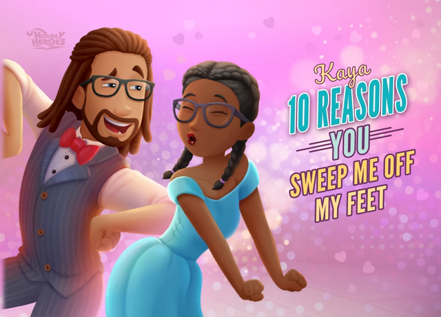 Kaya, 10 Reasons You Sweep Me Off My Feet