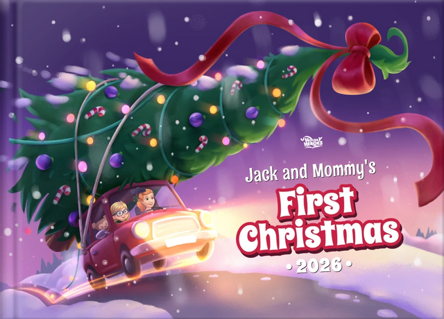 Baby's First Christmas with Mommy