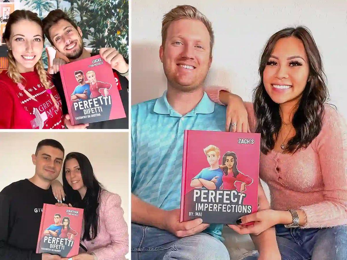 Unique Valentine's gift: a lovebook with personalized details and humor.