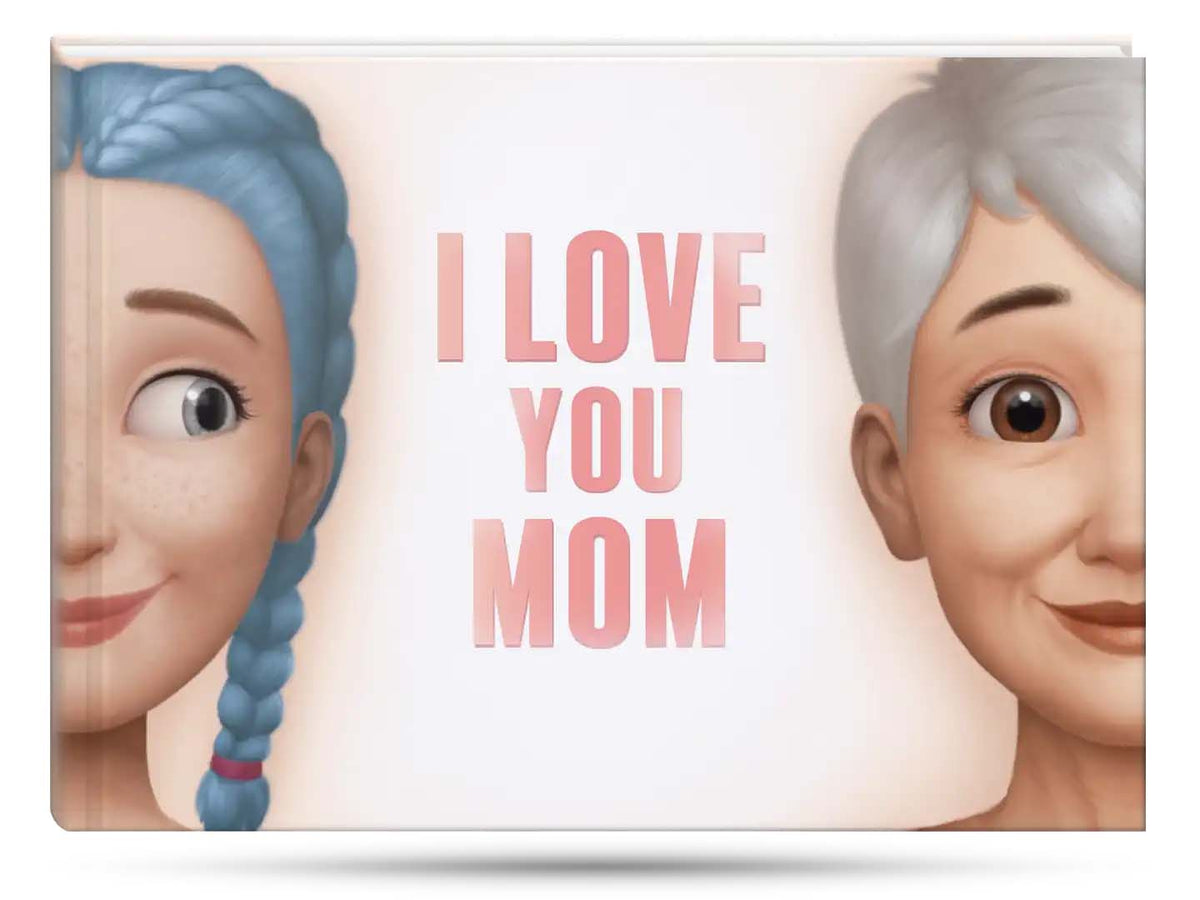 A heartfelt Christmas, Mother's Day, birthday, or Valentine's Day gift for mom, a DIY book from her adult son or daughter. 
