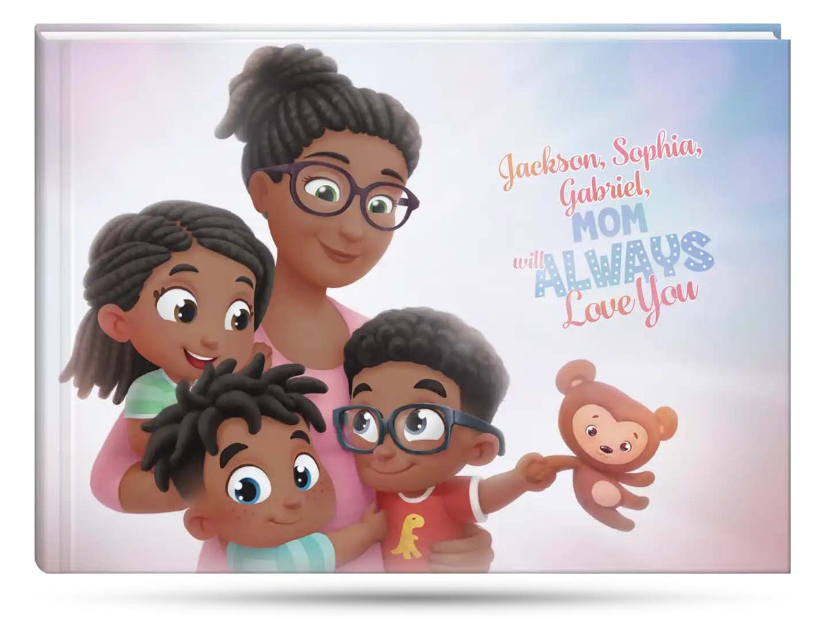Emotional gift for Mommy and her children, a DIY book perfect for birthdays, Christmas, Mother's Day or Valentine's Day. 