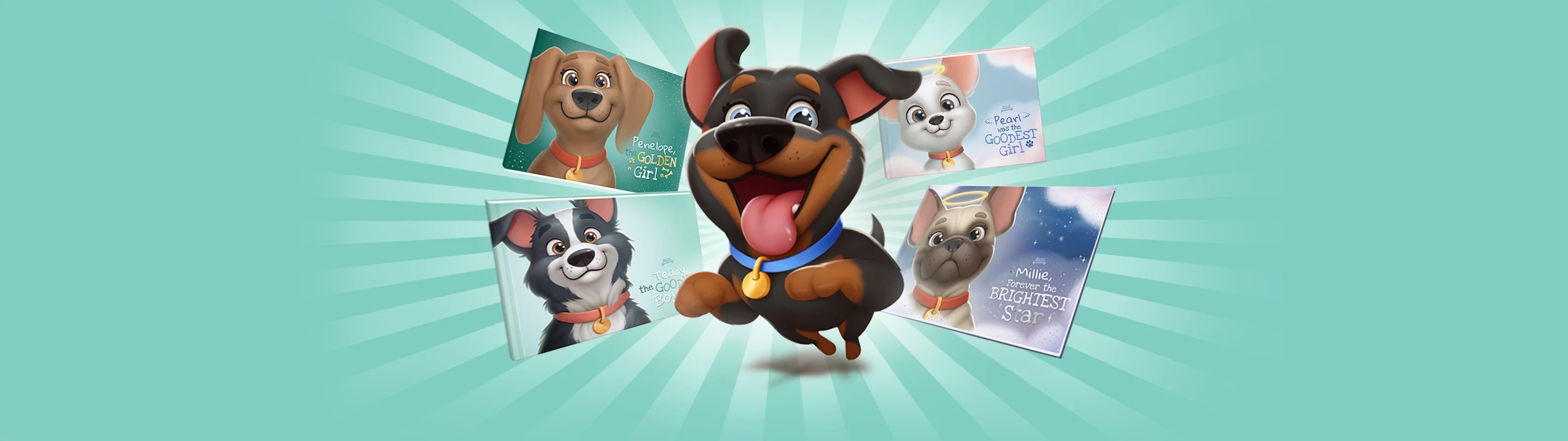Create the most personalized dog book ever to celebrate your fur baby.